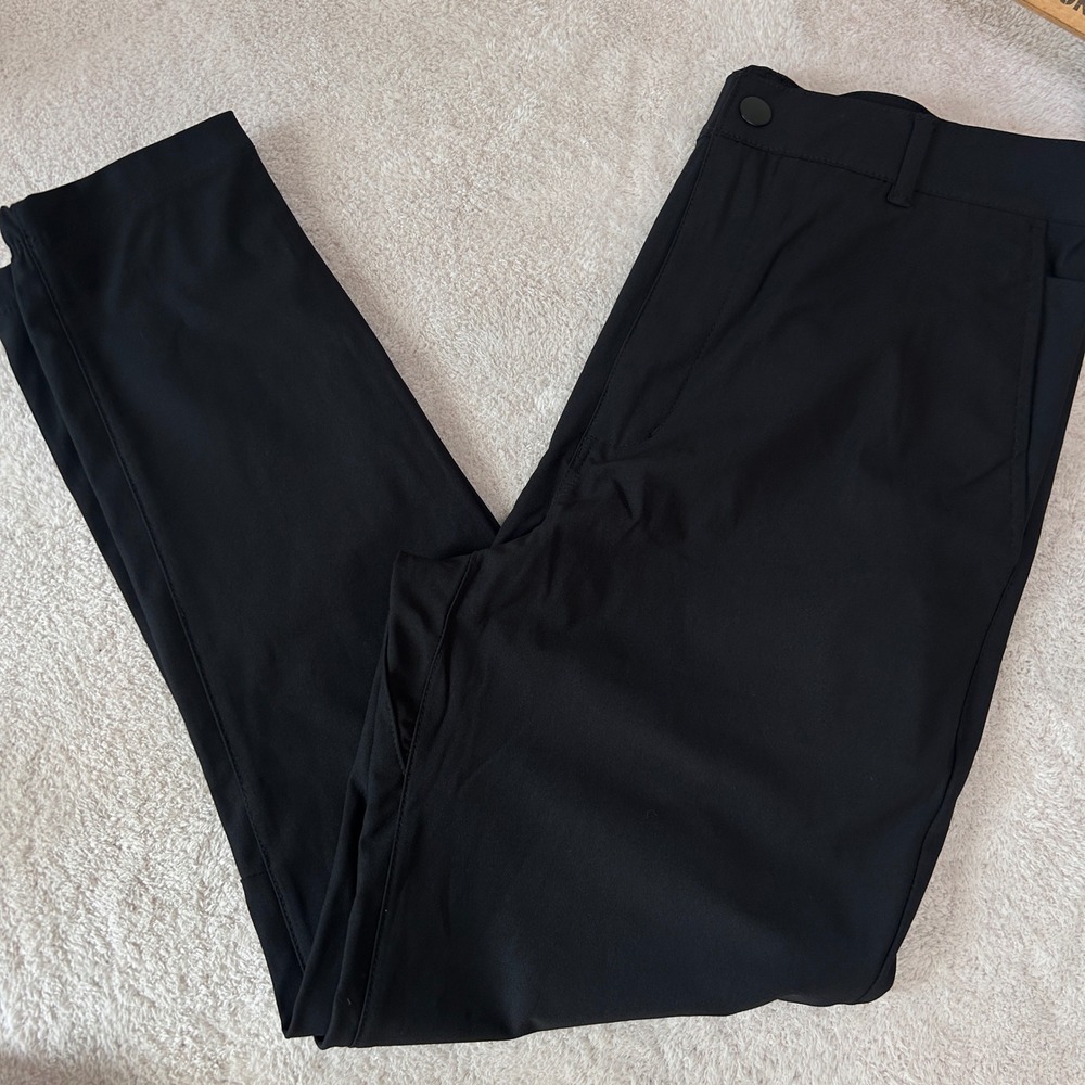 Cuts Clothing AO Jogger Mens Large Black Technical Tapered Pants MB10057V